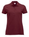 Dames Polo Clique Classic Marion 028246 Bordeaux